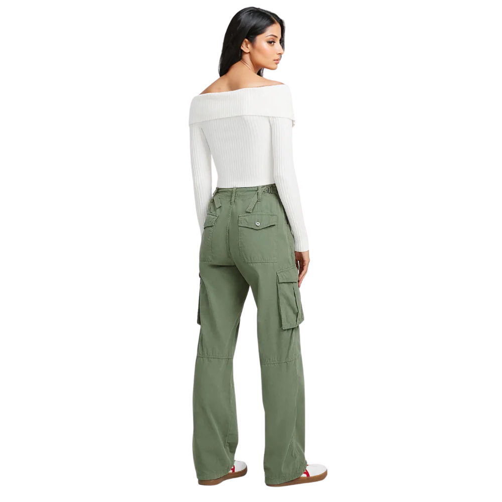 Amélie |  Pantalon Cargo Ajustable - Image 5