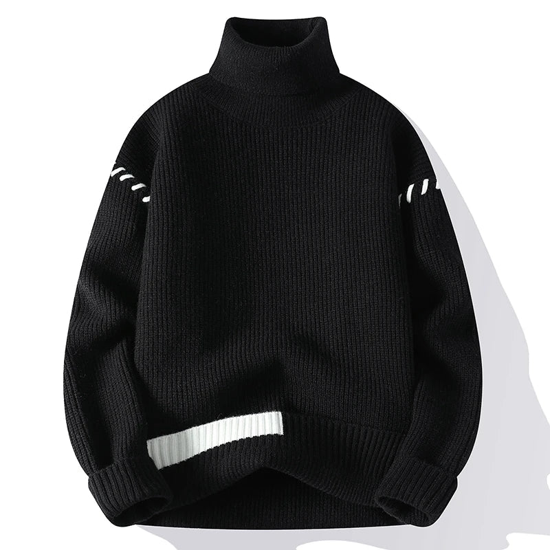 Evolve™ | Pull Patchwork à Col Roulé - Image 4