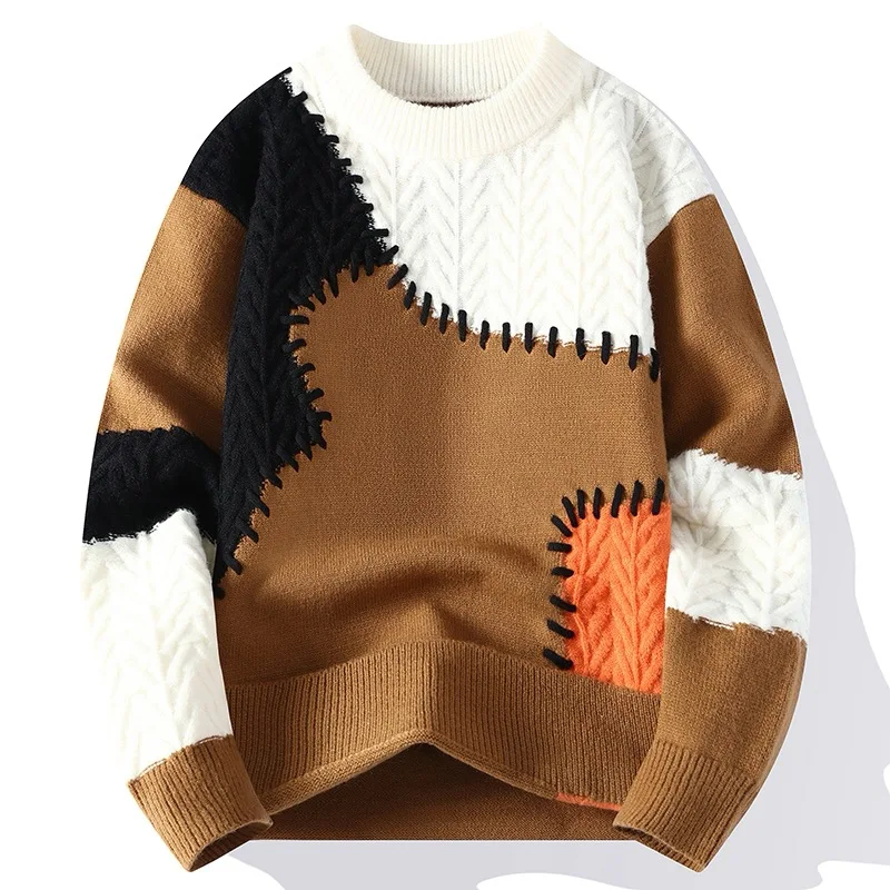 Evolve™ | Pull patchwork décontracté - Image 3