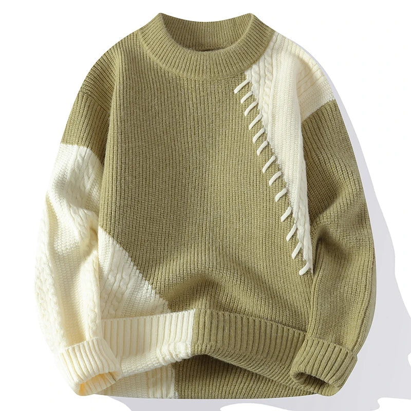 Evolve™ | Pull Patchwork Décontracté pour Hommes - Image 2