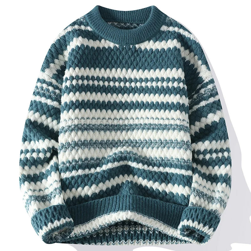 Evolve™ | Pull Tricoté Rayé pour Hommes - Image 2