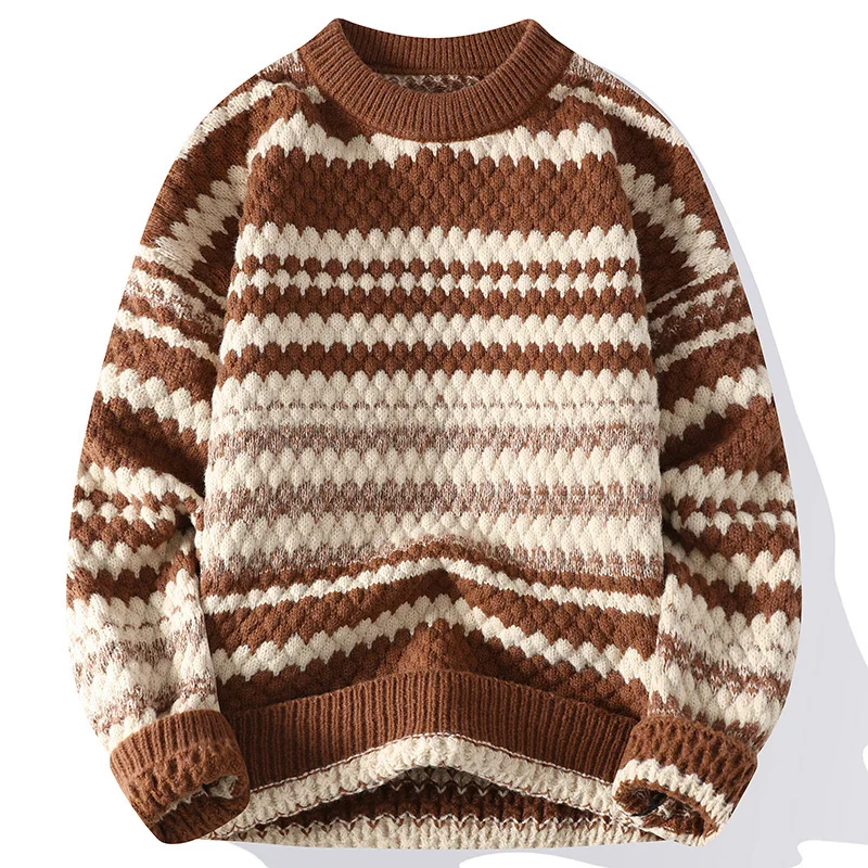 Evolve™ | Pull Tricoté Rayé pour Hommes - Image 3