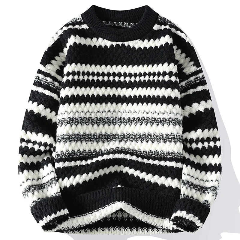 Evolve™ | Pull Tricoté Rayé pour Hommes - Image 4