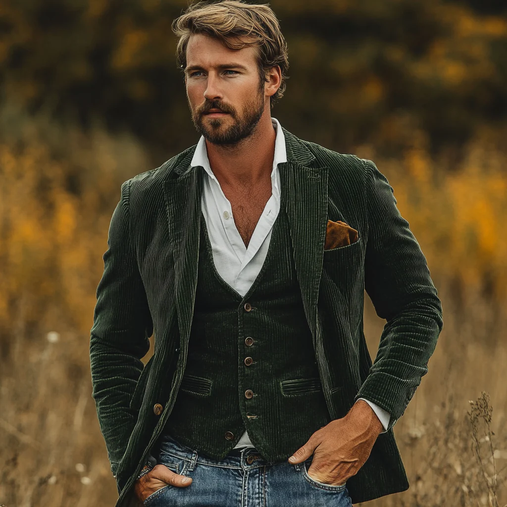 Pierre | Blazer Vintage Chic - Image 4