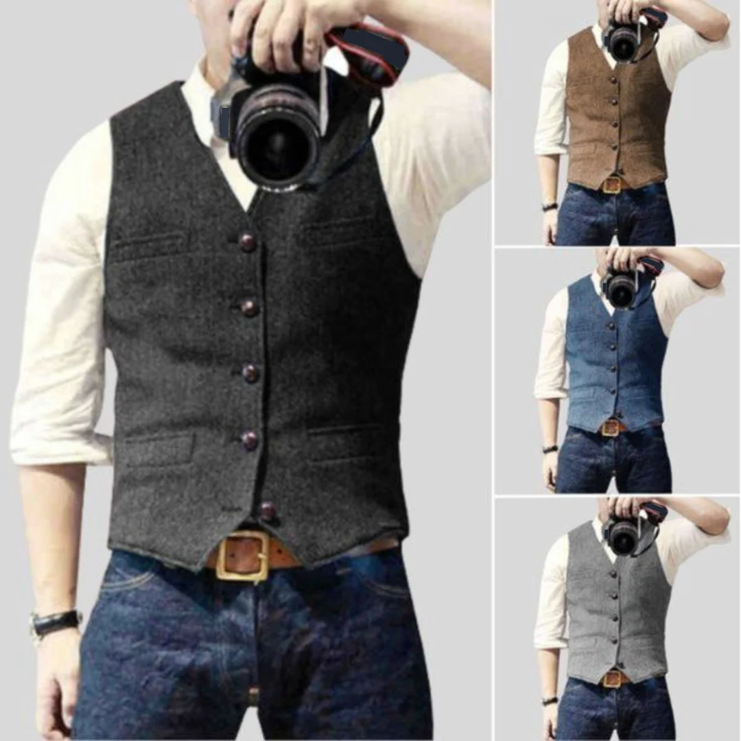 René | Gilet Élégant pour Hommes - Image 16