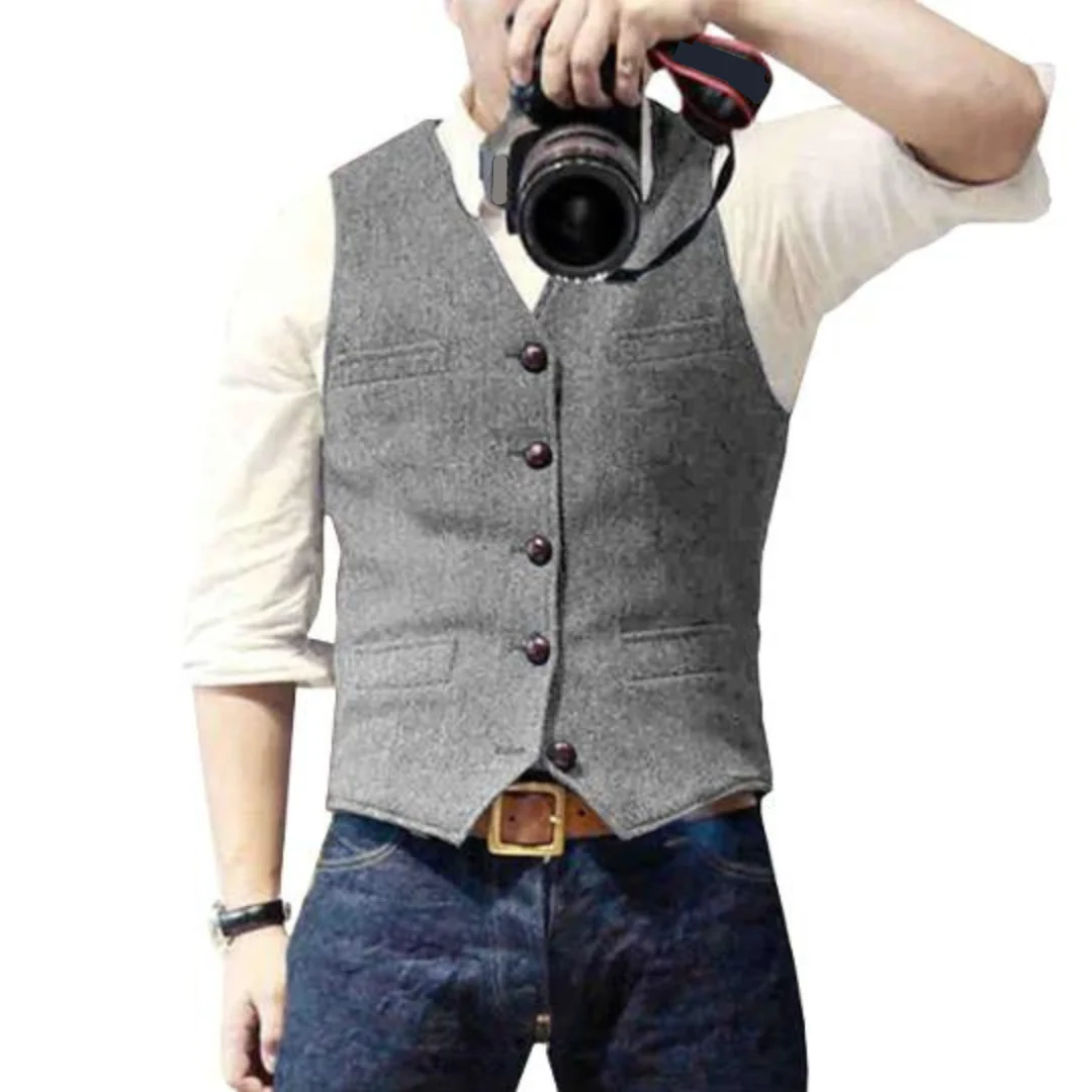 René | Gilet Élégant pour Hommes - Image 17