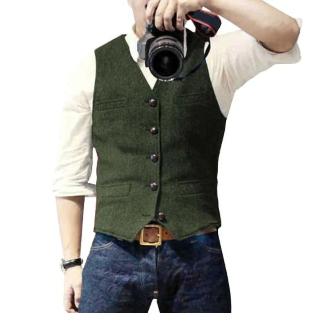 René | Gilet Élégant pour Hommes - Image 21